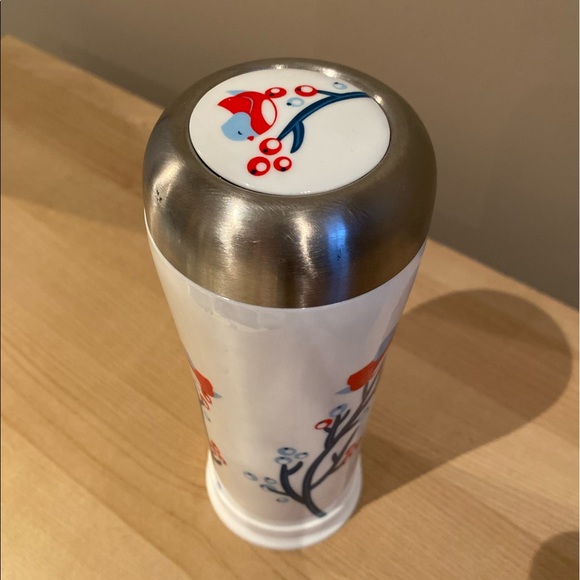 David’s Tea Ceramic 10 oz Thermos Tumbler with Infuser - Picture 3 of 9